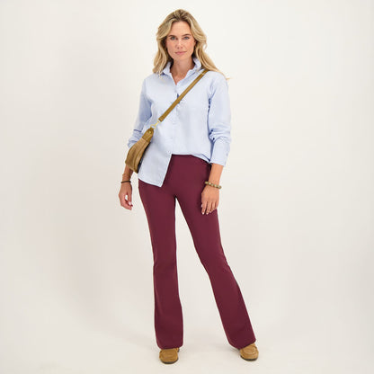 TRAVE | Pantalón Florence Burdeos