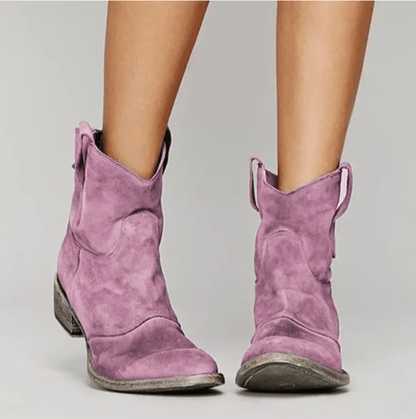 LAIA | Botines Western de Caña Baja