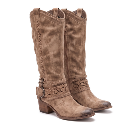 SOLANE | Botas Camperas de Estilo Vintage