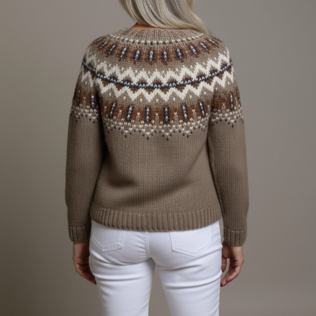 LAIA| Cárdigan Vintage de Punto Suave