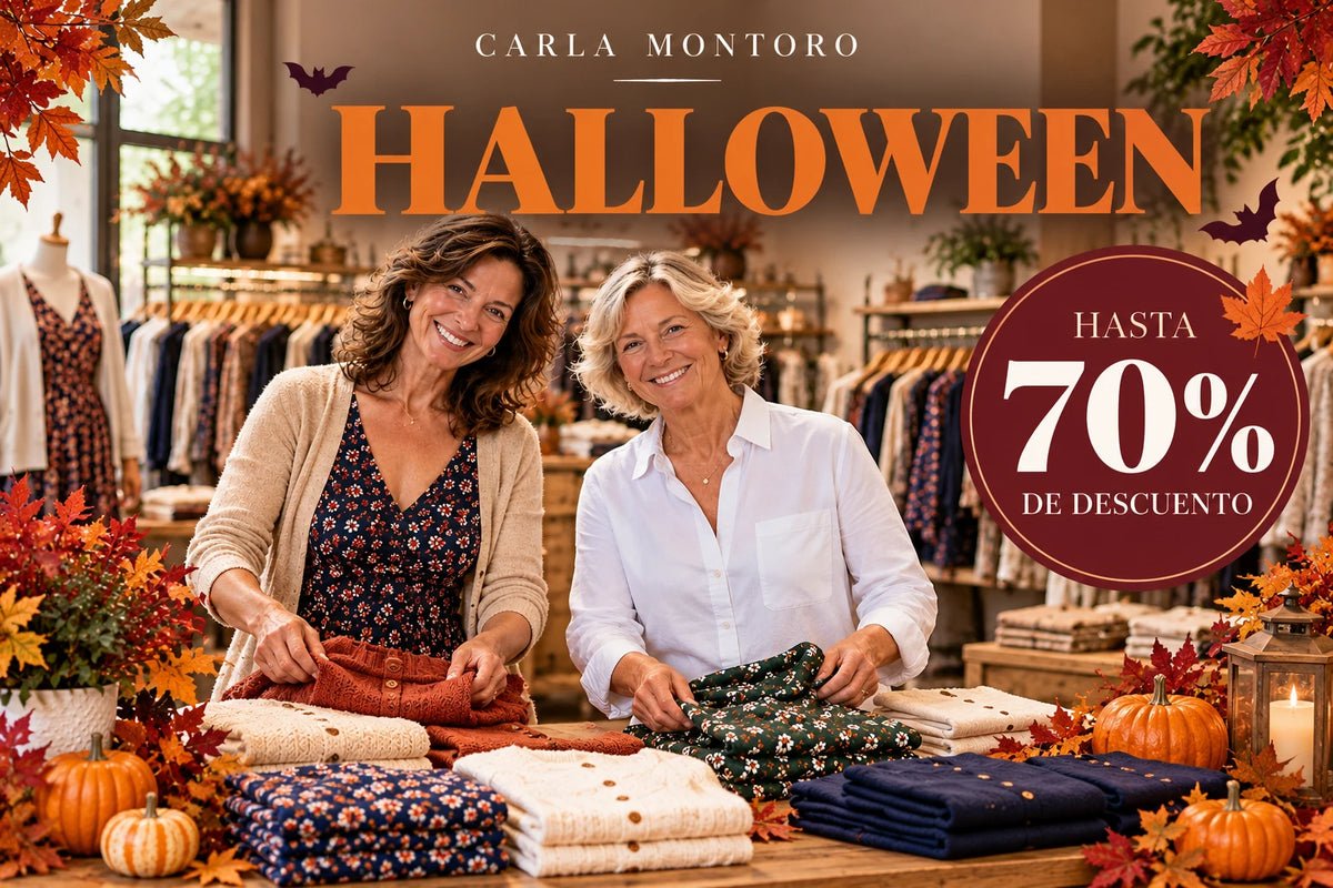 Carla Montoro Halloween hasta 70% de descuento
