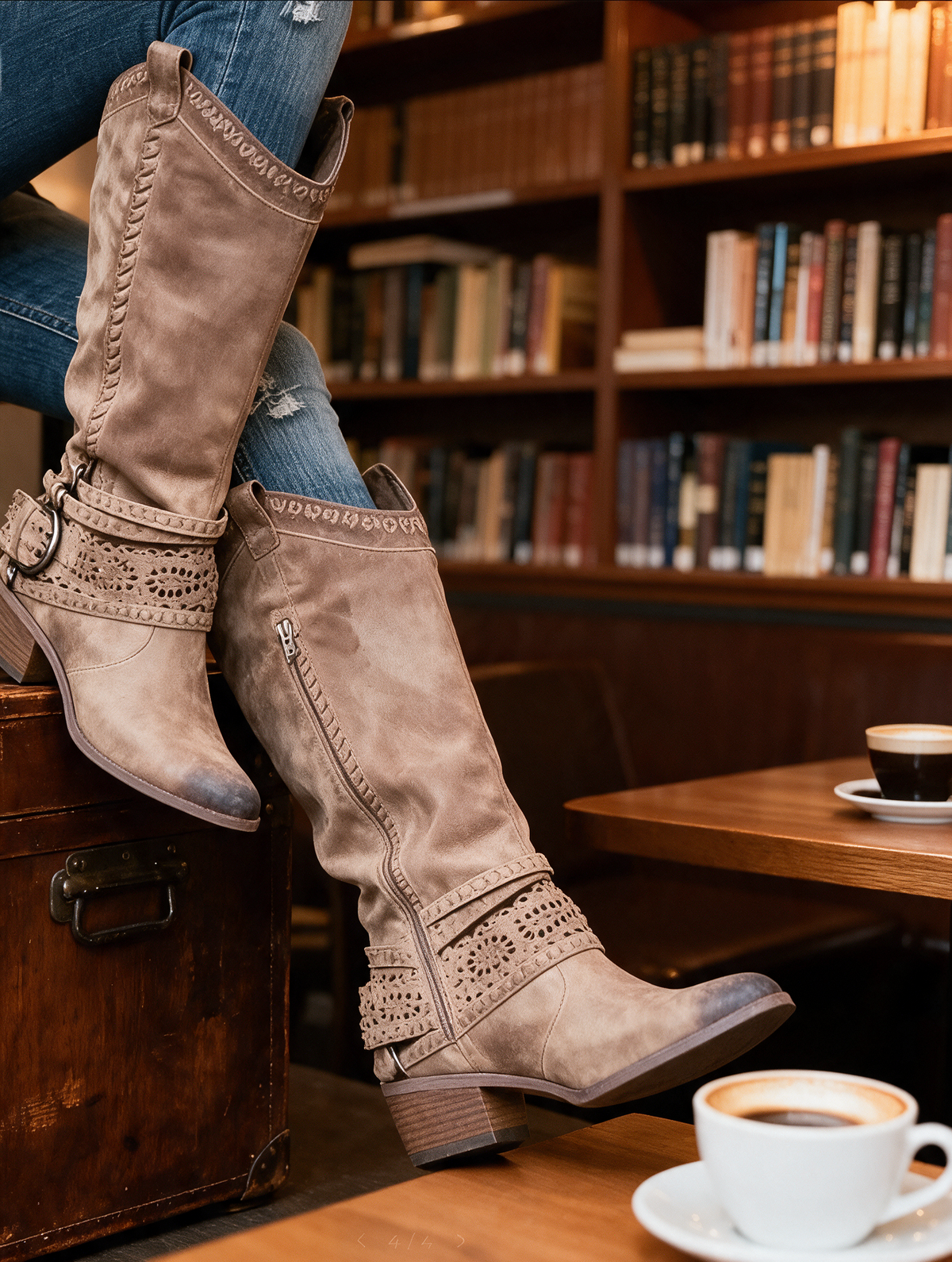 SOLANE | Botas Camperas de Estilo Vintage