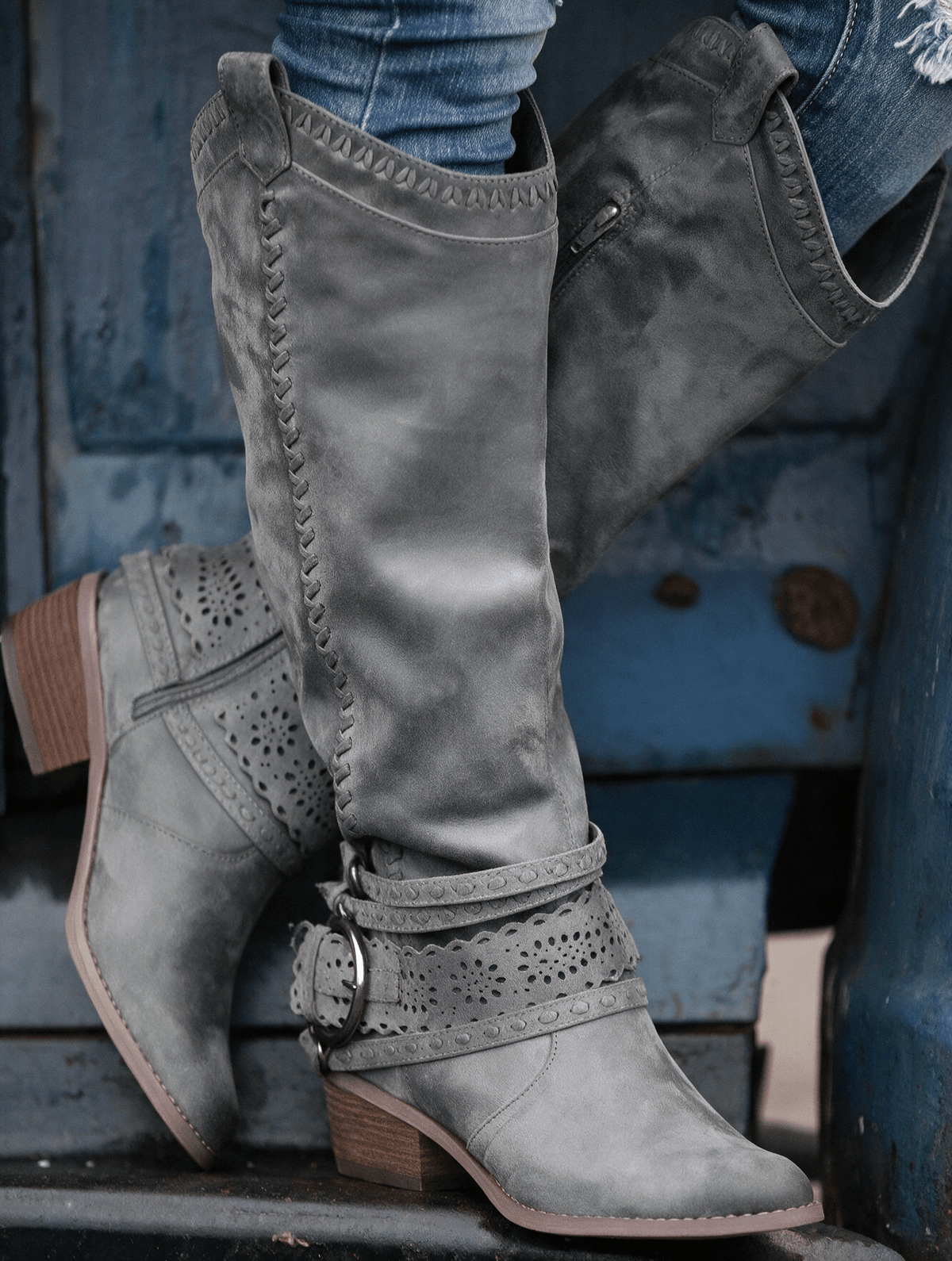 SOLANE | Botas Camperas de Estilo Vintage
