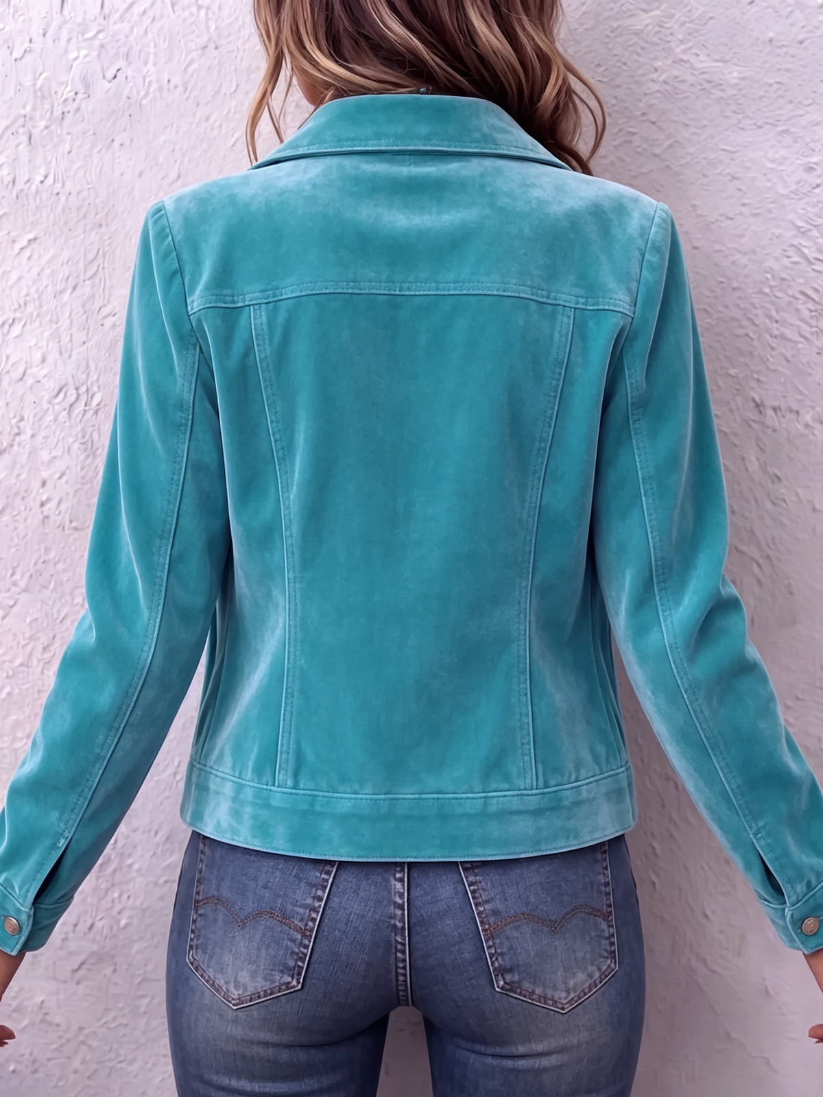 RAFAELA | Chaqueta de Terciopelo Vintage Bohemio