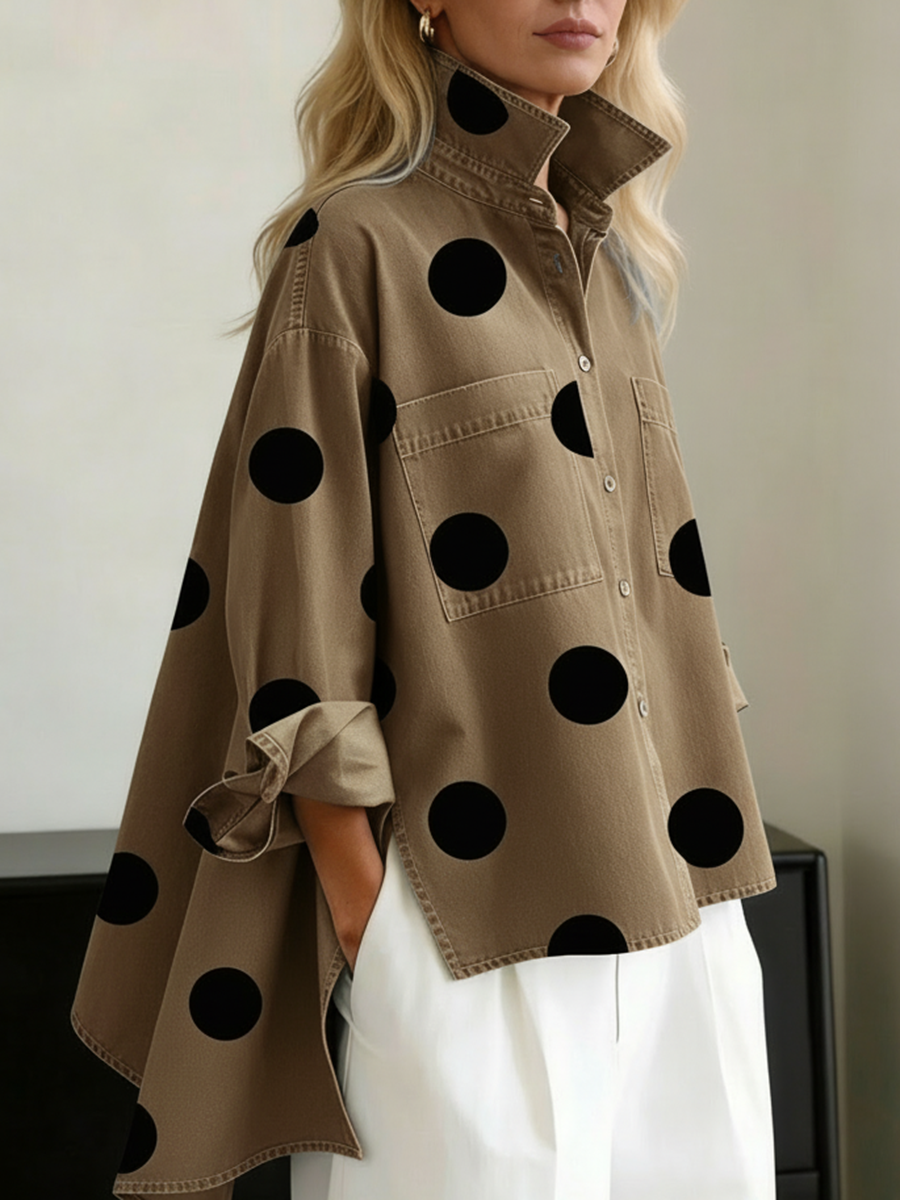 Elena — Sobrecamisa de Lunares